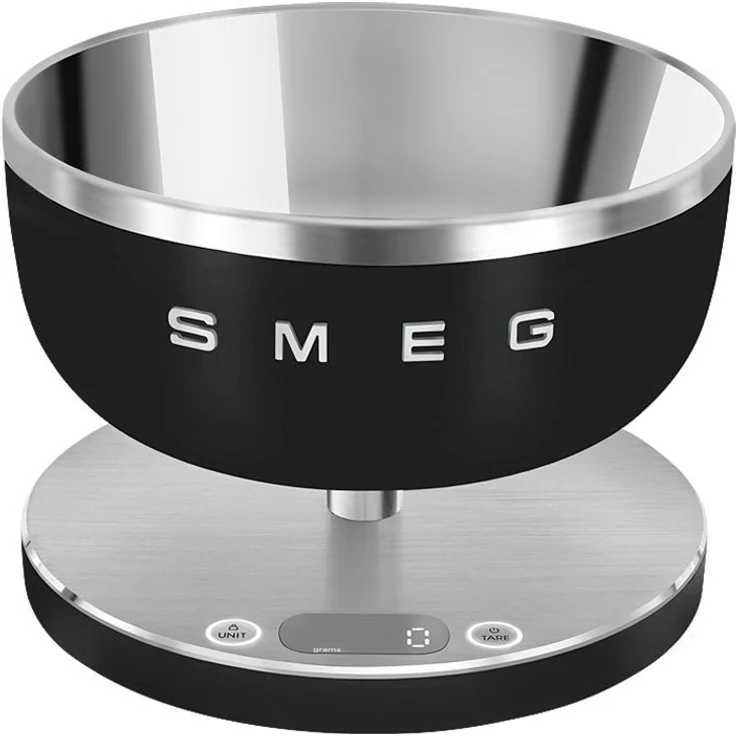 Smeg Küchenwaage KSC01BLMWW, Hochwertige Küchenwaage im Collezione-Design – Bild 1