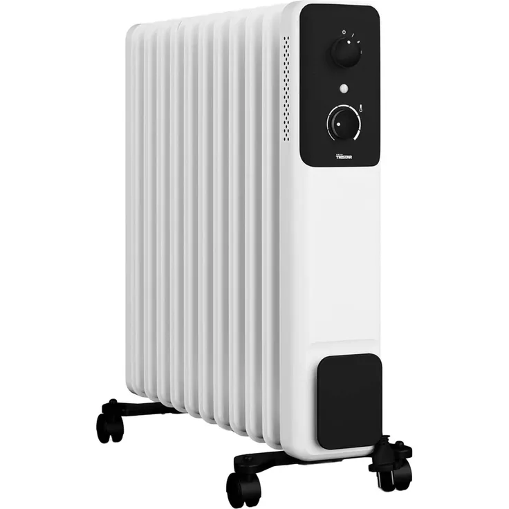 Tristar KA-5381, ölgefüllter Heizkörper mit 2500 W Leistung, einstellbarem Thermostat und Sicherheitsfunktionen