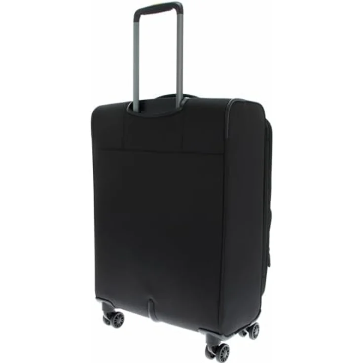Mandarina Duck Zephyr Trolley MEDIUM EXP, Trolley in 3D-Effekt-Textil, mit TSA-Schloss, blau – Bild 4