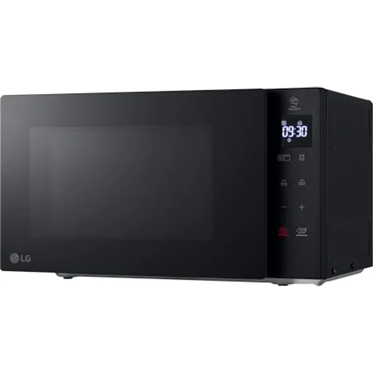 LG MH6032GAS Mikrowelle mit Smart Inverter Technologie, 20 Liter Kapazität, 1050 W, antibakterielle EasyClean-Beschichtung, schwarz