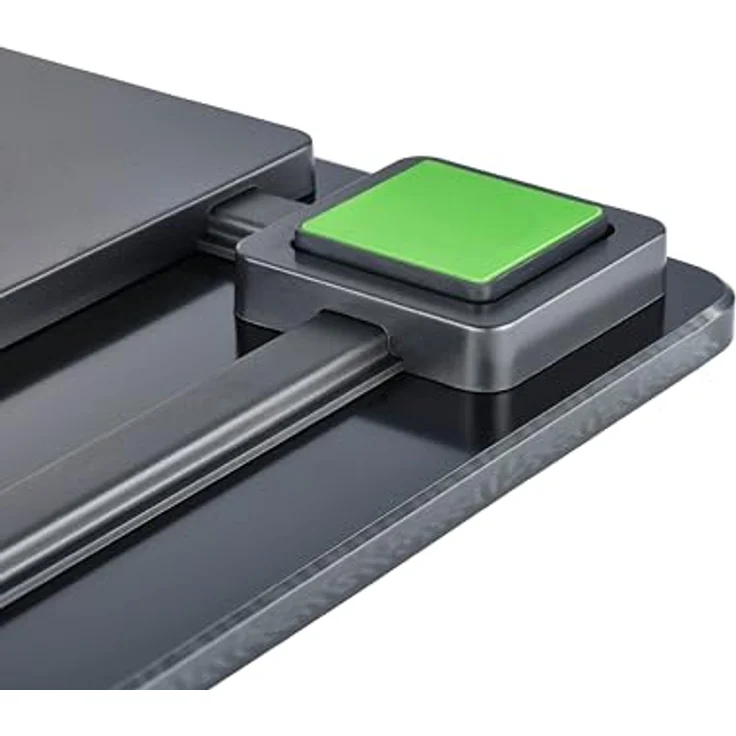 Soehnle Personenwaage Style Sense Comfort Coral, Körperwaage mit großem LCD-Display, rutschhemmender Oberfläche, bis 180kg, schwarz – Bild 5