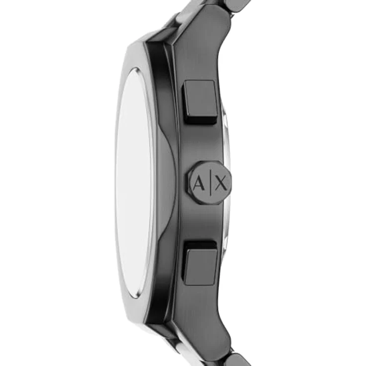 Armani Exchange AX4296 Herren 42MM Gunmetal Edelstahl Uhr mit analogem Chronographen und anthrazitfarbenem Zifferblatt, 50m wasserdicht – Bild 4