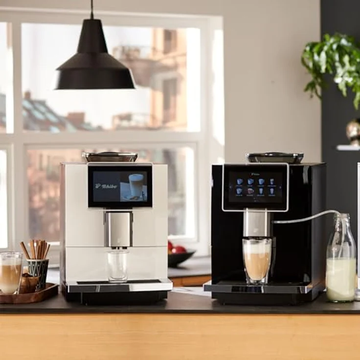 TCHIBO Office Kaffeevollautomat, geeignet für B2B, 30 Tassen/Tag, integriertes Milchsystem, Schwarz – Bild 8