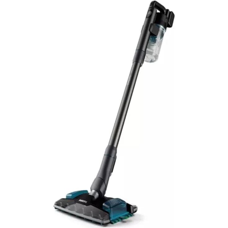 Philips Akku-Hand-und Stielstaubsauger XC8057/01, PowerCyclone 12, PowerBlade Digitalmotor, LED-Bodendüse – Bild 3