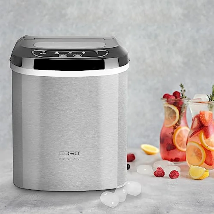 Caso 3301 IceMaster Pro Eiswürfelmaschine, 18-8 Edelstahl, 2.2 liters, Silber – Bild 6