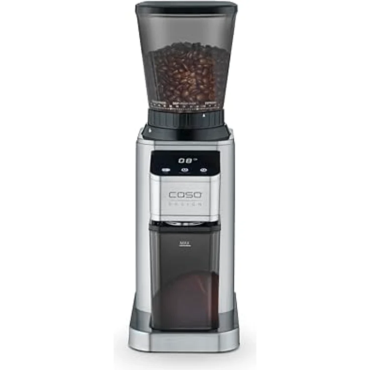 Caso Coffee Grinder Barista Chef Inox 150 W Coffee beans capacity 250 g Number of cups 12 pc(s) , Kaffeemühle, Silber – Bild 6