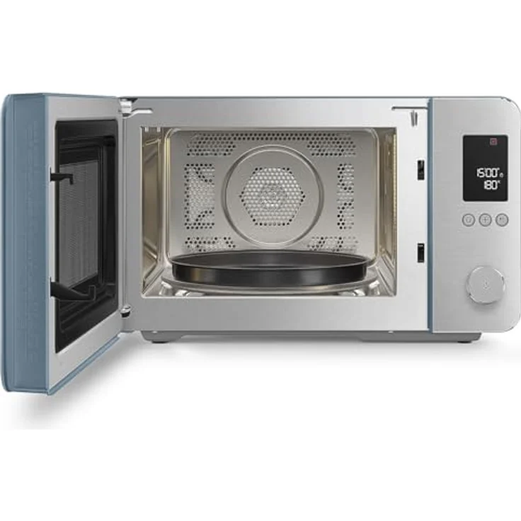 Smeg MOC02SBMEU Kombi-Mikrowelle in Storm Blue, 9 Garfunktionen, Inverter-Technologie, 25 Automatikprogramme – Bild 5