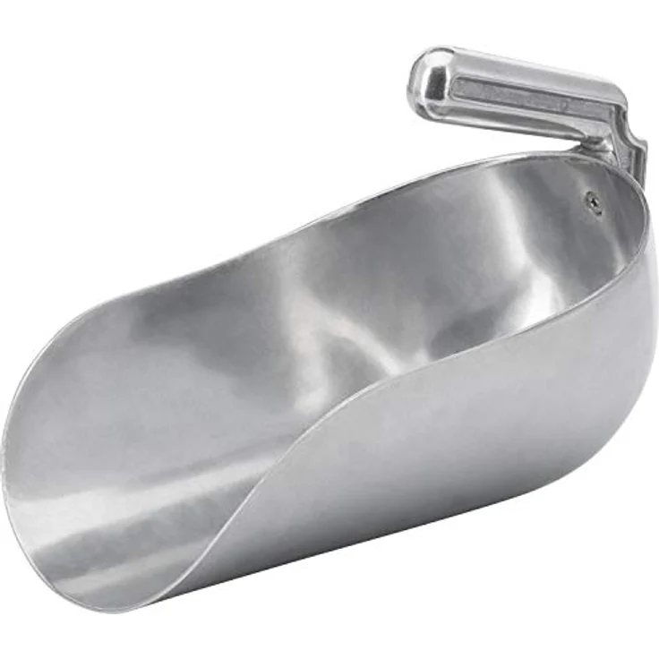 Westmark Abwiege--Abfüll--Futter--Sackschaufel mit Innenstiel, Füllvolumen: 2600 ml (ca. 2000 g Mehl), Aluminium, Magazin, Silber, 90312291 – Bild 2