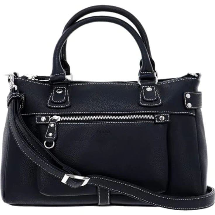 Picard Loire, Handtasche in Blau mit großzügigem Stauraum und verstellbarem Schulterriemen – Bild 2