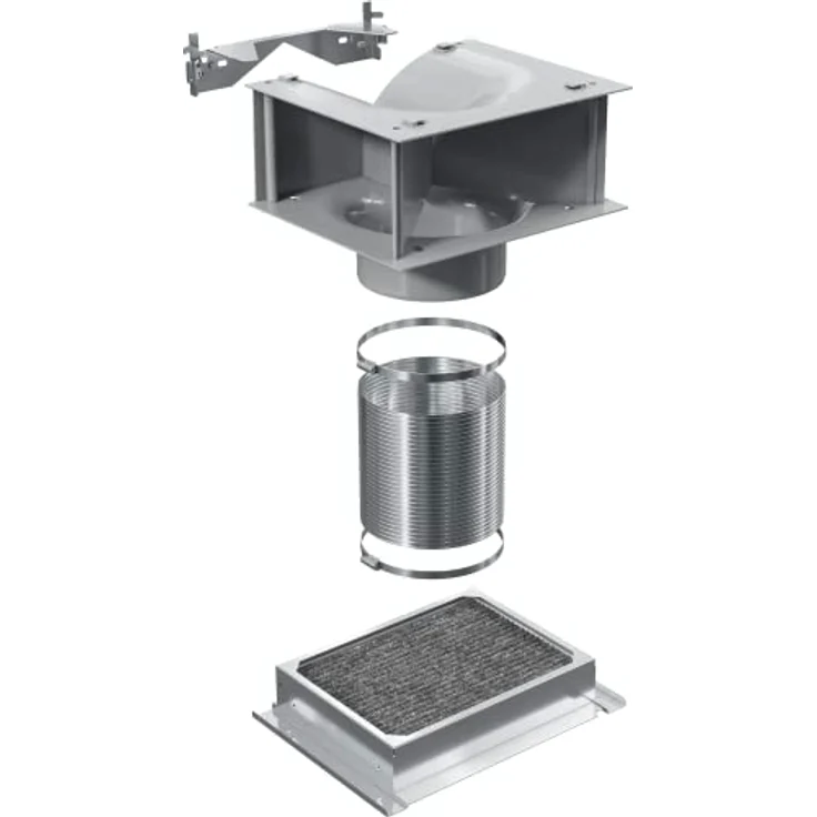 Miele Original Zubehör - Geruchsfilter mit Aktivkohle SET DKFS 36-P/Set für die Erstinbetriebnahme/Für Dunstabzugshauben DAW 1620, DAW 1920 / Neutralisiert unangenehme Kochgerüche (12061460) – Bild 1