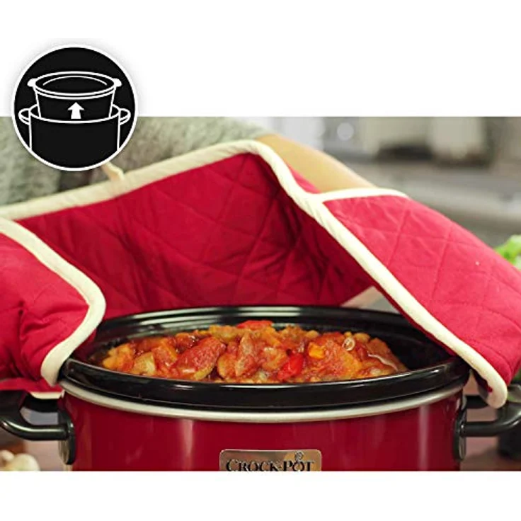 Crock-Pot SCV400RD-050 Schongarer, 3.5 liters, Rot – Bild 3