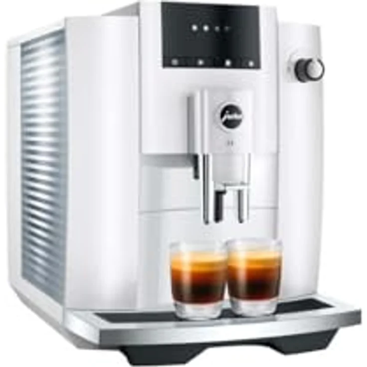 Jura E4 (EA) Piano White Kaffeevollautomat, 1,9 l Wassertank, weiß – Bild 5