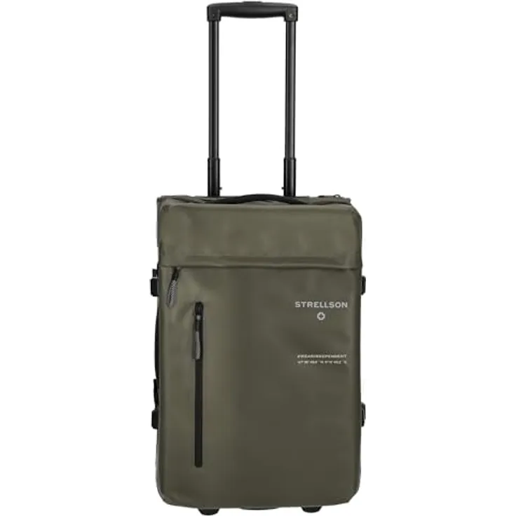 Strellson Stockwell 2.0-2-Rollen-Kabinentrolley 51 cm Khaki