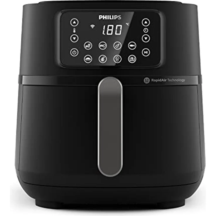 Philips Airfryer 5000 Serie XXL, 7,2L (1,4Kg), 16-in-1 Airfryer, Wifi Verbunden, 90% Weniger Fett Mit Rapid Air Technologie, Rezepte-App (HD9285/90) – Bild 1