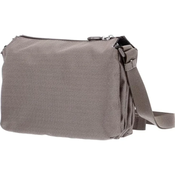 Mandarina Duck MD20 Pochette QMT32, legere Beuteltasche aus robustem Polyester, braun – Bild 4