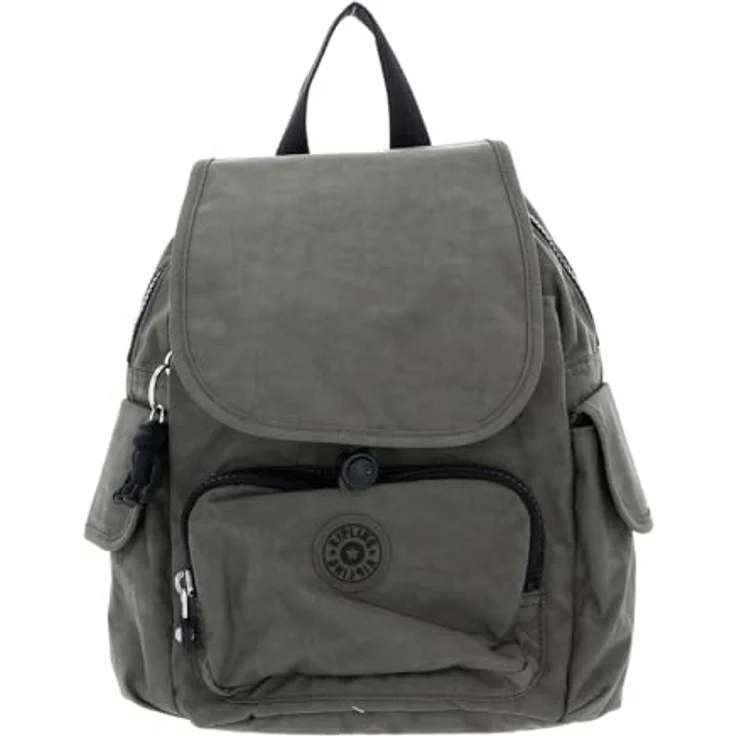 Kipling Basic City Pack Mini City Rucksack, 29 cm, 100% Polyamid, olivgrün – Bild 1