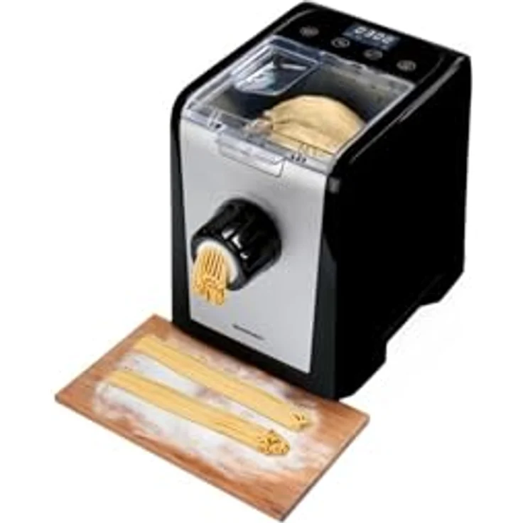 SILVER CREST Pasta Maker vollautomatisch mit 8 Formscheiben und Ravioliformer, LED-Display, 600 g Kapazität, 220 W, inklusive Zubehör & Rezeptheft – Bild 4