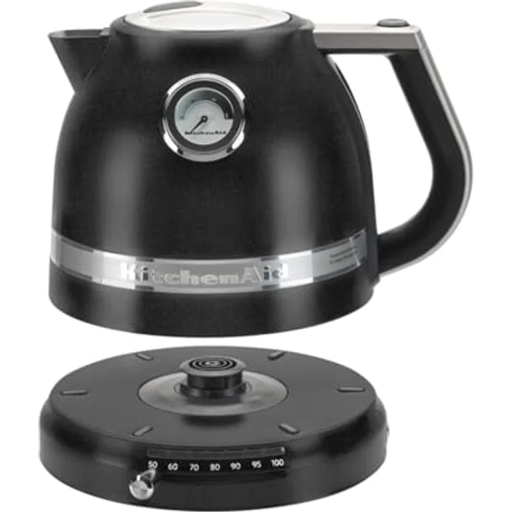 KitchenAid Artisan 5KEK1522EBK Wasserkocher, 2400 Watt, 1,5 l Volumen, Gusseisen schwarz, Serie: 5KEK1522 – Bild 5