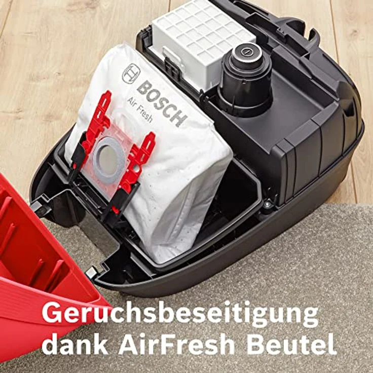 Bosch BGL6TPET Serie 6 Bodenstaubsauger mit Beutel, 700 Watt, HEPA-Filter – Bild 10