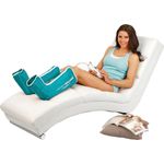 VENENWALKER basic Venentrainer VenenWalker Basic, Set 5-tlg., 1* Steuergerät, 1* Tragetasche, 2* Beinmanschetten, 1*Netzadapter, Massagegeräte mit Wechseldrucktechnik, für müde und geschwollene Beine, blau