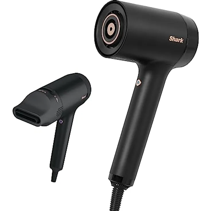 Shark STYLE iQ Ionen Haartrockner & Styler HD102EU Konzentrator [schwarz]