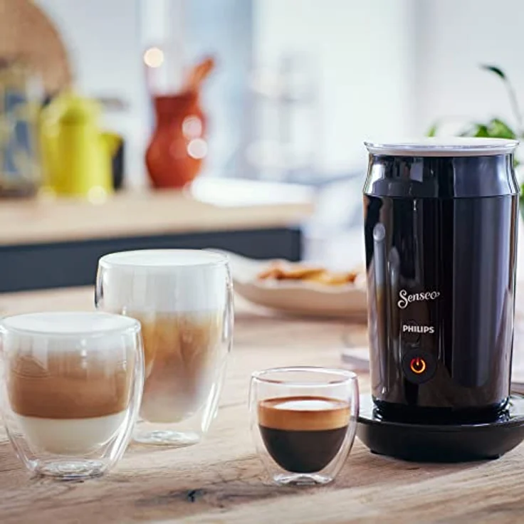 Philips Domestic Appliances Senseo Original Kaffeepadmaschine Mit Milchaufschäumer - Kaffee Boost Und Crema Plus Technologie, 0.7 Liters, Schwarz, (HD6553/65) – Bild 4