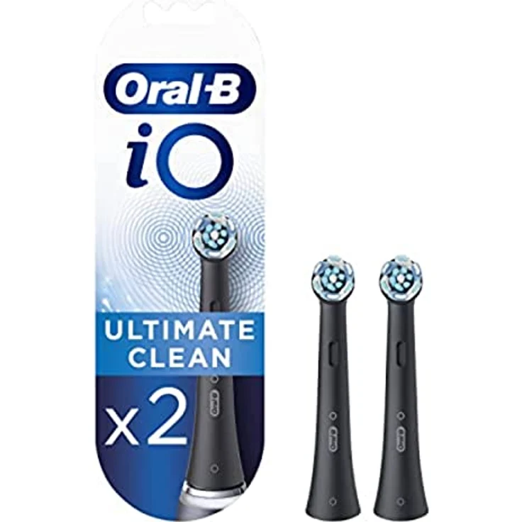 Oral-B - iO Ultimate Clean - 2 Bürstenköpfe - Schwarz - 1 Stück – Bild 1