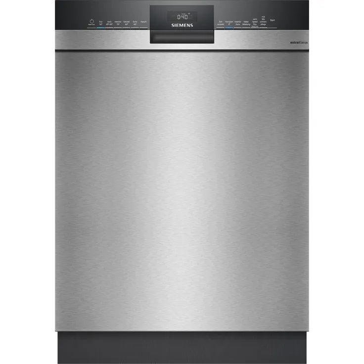 Siemens iQ300, Unterbau-Geschirrspüler, 60 cm, Gebürsteter Stahl, 13 Maßgedecke, Energieeffizienzklasse B