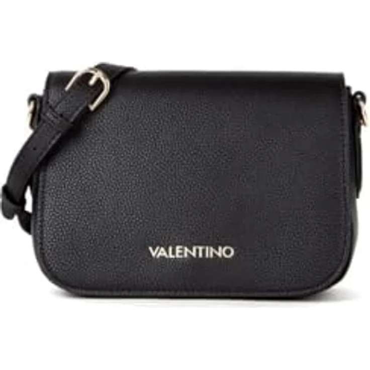 Valentino Brixton Umhängetasche 22 cm aus genarbtem Kunstleder, Schwarz – Modisch und funktional für den Abend – Bild 1