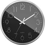 Mebus, Wanduhr, 12910 Quarz-Wanduhr (37 cm)