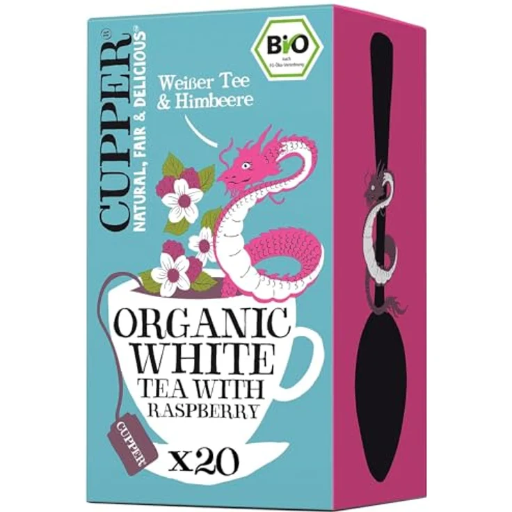 Cupper Bio Organic White Tea with Raspberry – Bild 2