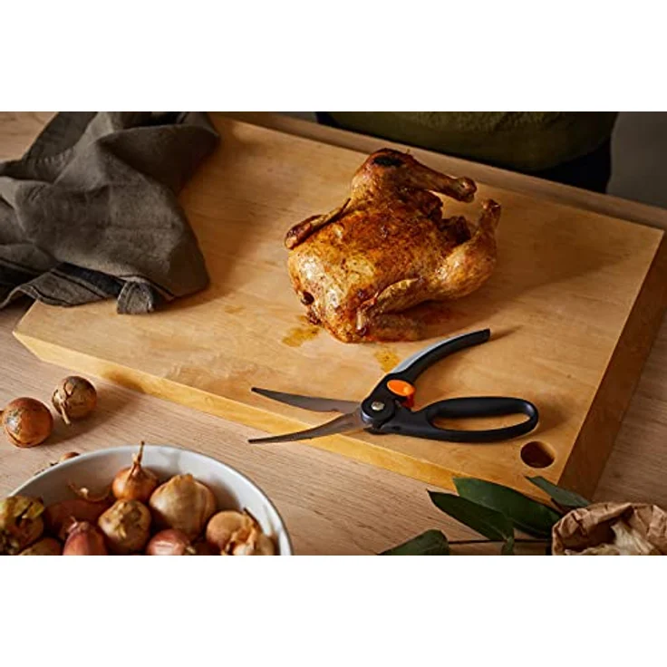 Fiskars Geflügelschere, Gesamtlänge: 25 cm, Qualitätsstahl-Kunststoff, Functional Form, 1003033 – Bild 5