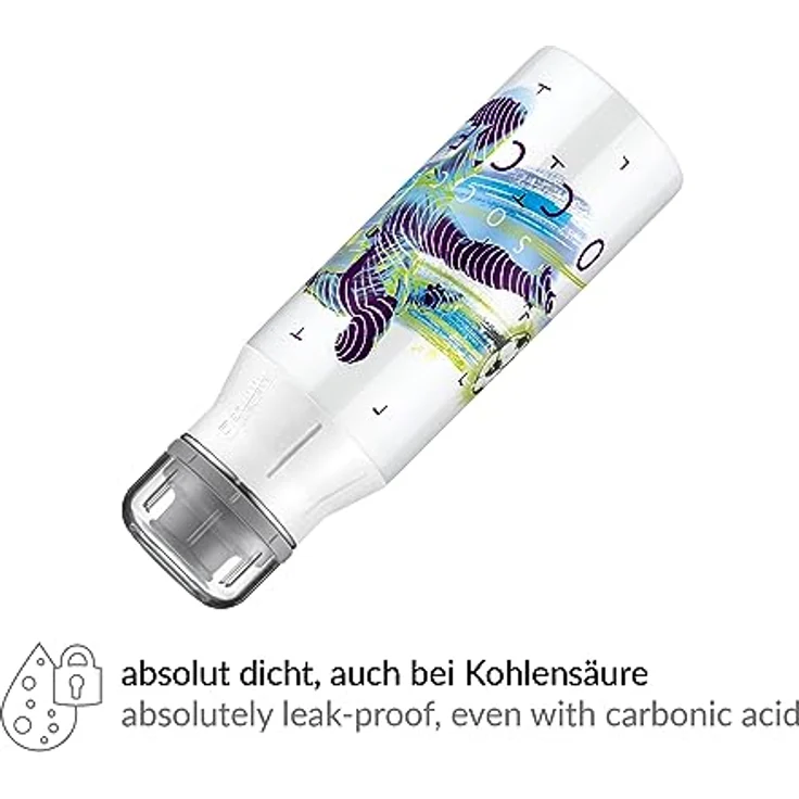 alfi elementBottle Edelstahlflasche, Edelstahl, Weiß, 600ml – Bild 4