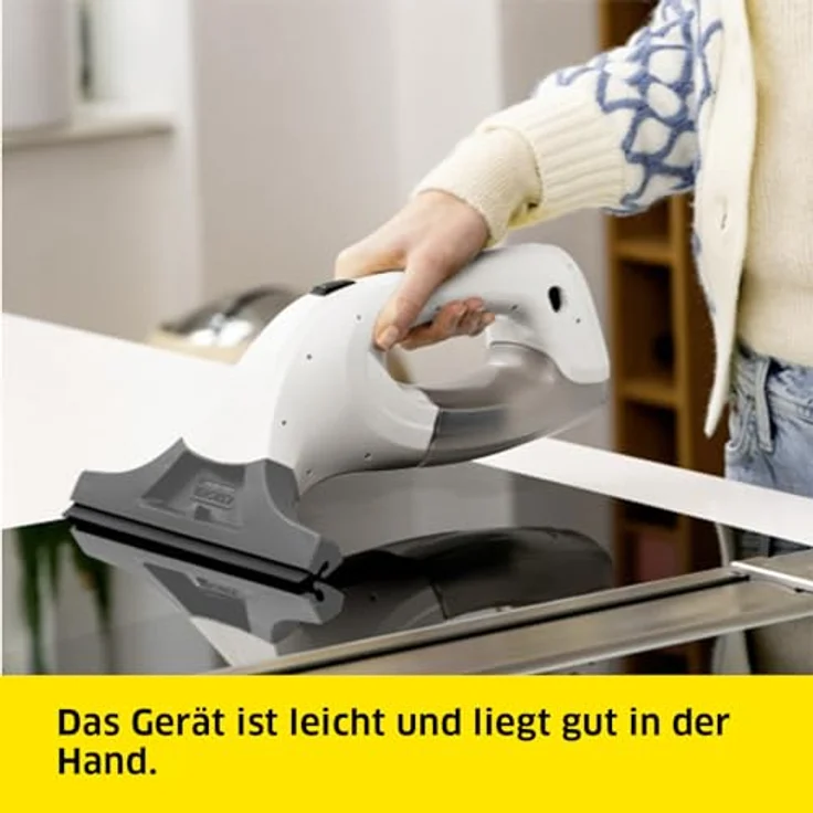Kärcher WV 1 Plus, Fensterreiniger, Weiss – Bild 3