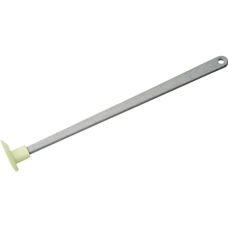 FACKELMANN Ecolution 33012 Glasauskratzer, aus Silikon und ABS, lichtgrau/mintgrün, spülmaschinengeeignet und umweltfreundlich – Bild 1