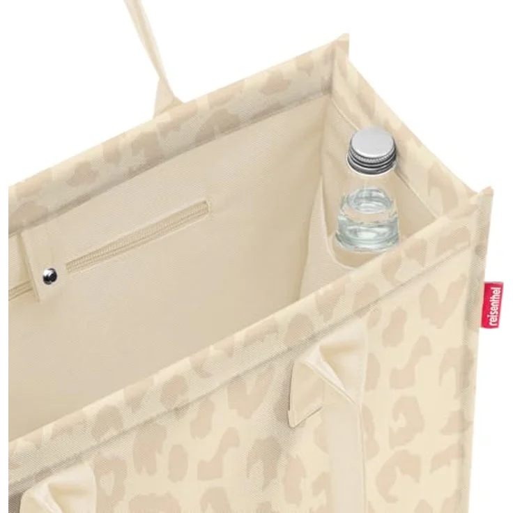REISENTHEL® Shopper daily shopper leo vanilla, moderner Shopper mit 14 L Volumen, wasserabweisendem Polyestergewebe und 2 Tragehenkeln – Bild 5