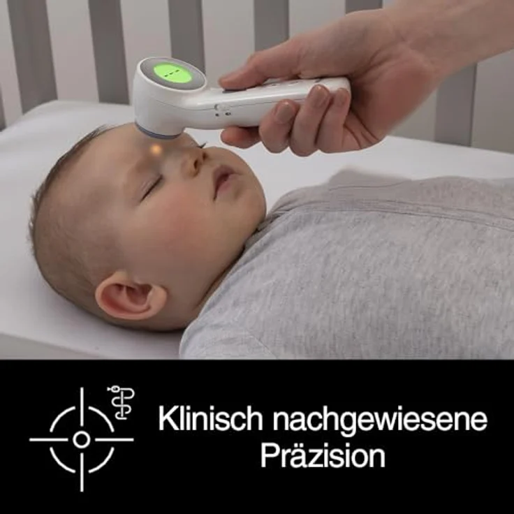 Braun Stirn-Fieberthermometer ThermoScan 7 Fieberthermometer, No touch & touch Thermometer mit Age Precision® – Bild 5