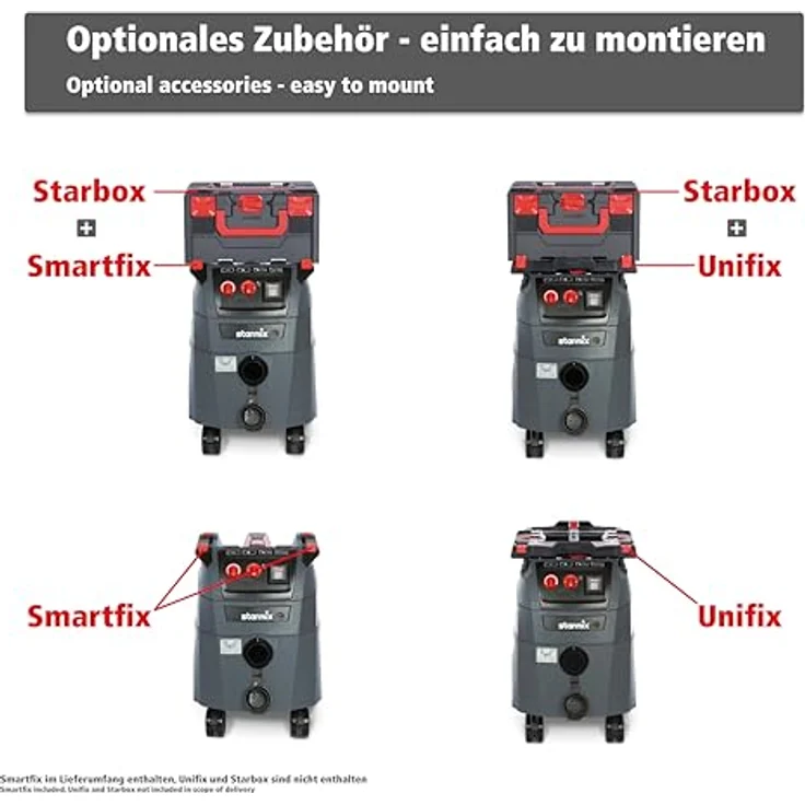 Starmix Nass-Trocken-Sauger iPulse L-1635 TOP, Baustellensauger / Handwerkersauger mit intelligenter Filterreinigung – Bild 8