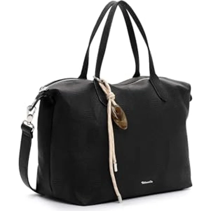 Tamaris TAS Karen Shopper Tasche, 40 cm, schwarz, 100% Polyurethan – Bild 3