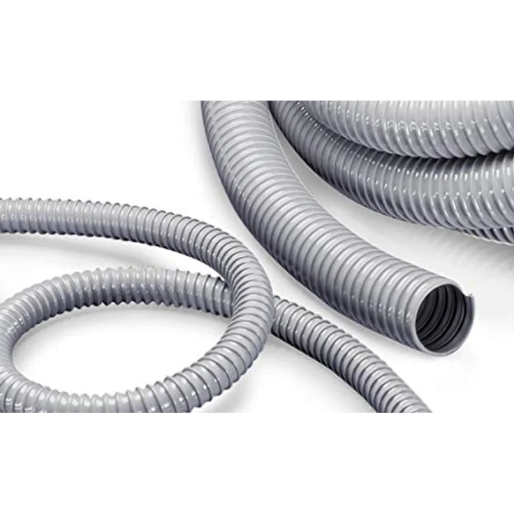 Norres AIRDUC® P 15er Pack, Absaug- und Förderschlauch aus PVC, ID 50-51mm, AD 60mm, 15m Länge, hohe Druck- und Vakuumfestigkeit – Bild 2