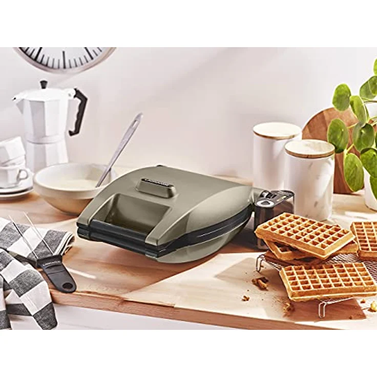 Waffeleisen 019122, Metallisch Taupe – Bild 6