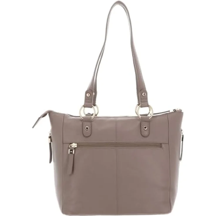 Picard Java Shopper, Handtasche aus genarbtem Nappaleder, Farbe Nude, 33 x 12.5 x 24 cm – Bild 3