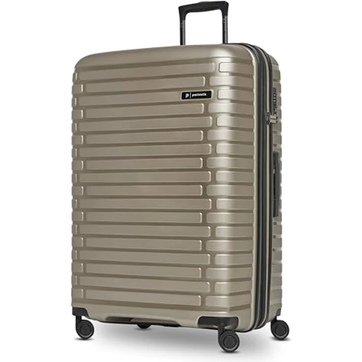 Pactastic Hartschalen Check-in Koffer | Großer XL Trolley 52 x 31 x 75 cm von 101 auf 110 Liter erweiterbar | aus hochwertigem Polypropylen | 4 Doppelrollen & TSA-Schloss (Collection 04) – Bild 1