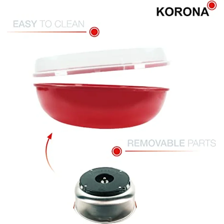 Zuckerwattemaschine | 500 Watt | für selbst gemachte Zuckerwatte | inkl. Messlöffel und Stäbchen – Bild 3