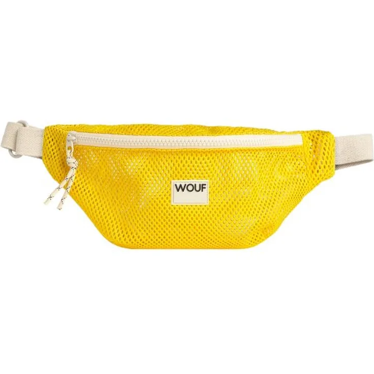 Wouf Gürteltasche 32 cm, 100% Baumwolle, gelb, 32 x 8 x 16 cm