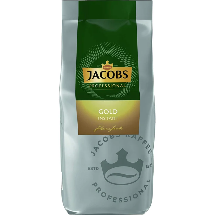 Jacobs Professional Gold Löslicher Bohnenkaffee Instant Kaffee, feiner Körper mit dezenter Säure, 500 g – Bild 1