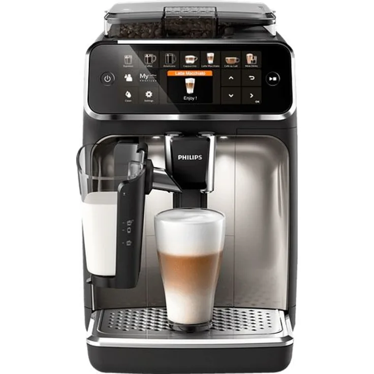 Philips EP5447/90 5400 Series Kaffeevollautomat, schwarz-chrom