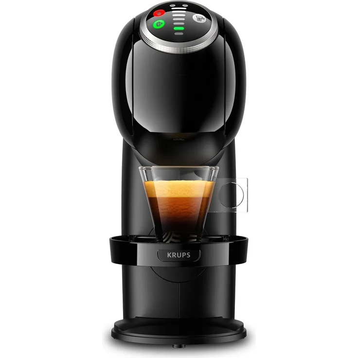 Krups KP3408 Genio S Plus Nescafé Dolce Gusto Kaffeekapselmaschine, schwarz – Bild 2