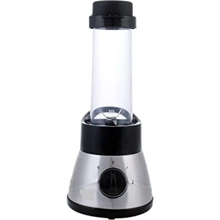 JUNG Mixer Standmixer & Smoothie Maker to go, 21.000 U/min, 400W, (inkl 1x Mixbehälter 600ml BPA-frei, spülmaschinen- & bruchfest mit Deckel) Milchshaker, Smoothiemixer, Eiweißshaker