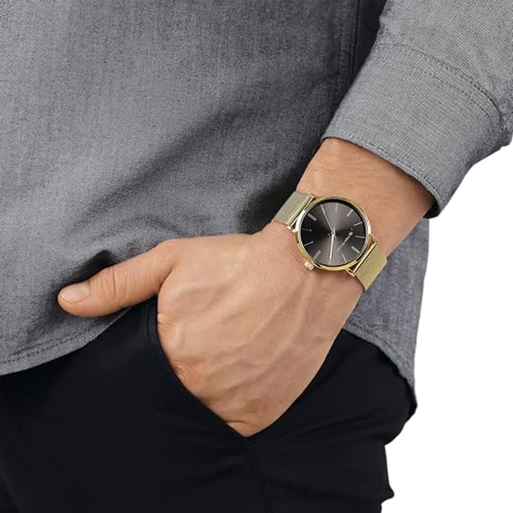 Tom Tailor 2100596, Herren Armbanduhr mit Metallband, Silber, wasserdicht bis 3 bar, Edelstahlarmband, Geschenkbox – Bild 2